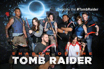 360 Photo Booth - Mini Version - Tomb Raider